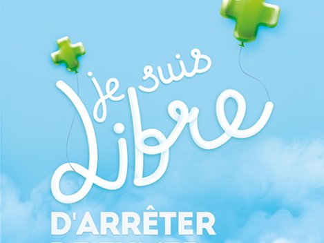 Campagne EOL : Je suis libre d’arrêter de fumer Campagne EOL par l'agence kromi