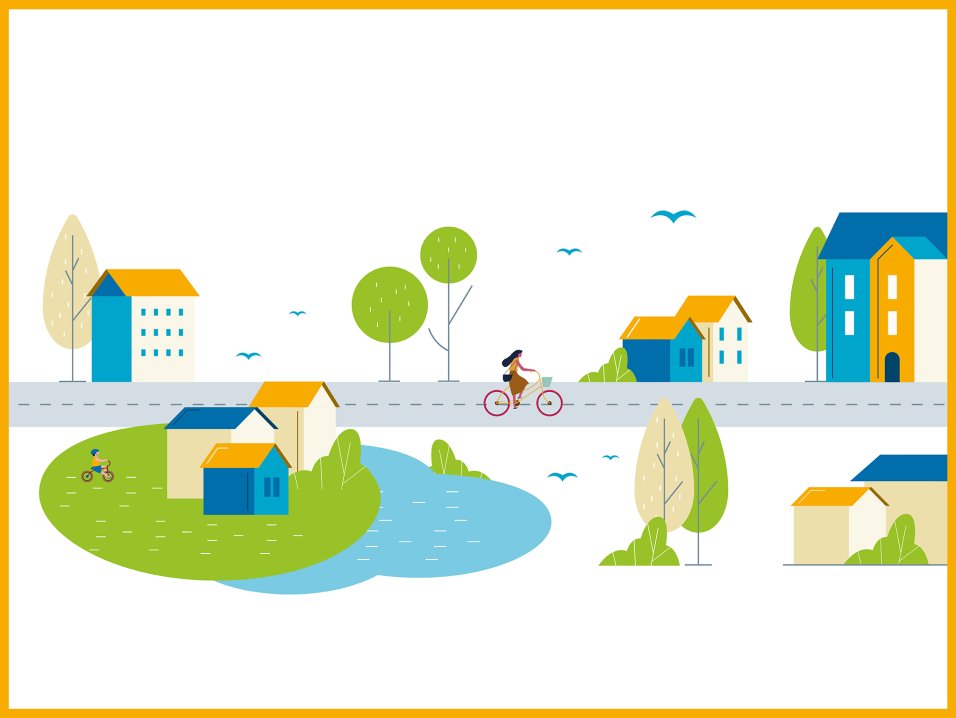Illustration et guide Région Pays de la Loire par l'agence Kromi Illustration et guide Région Pays de la Loire par l'agence Kromi