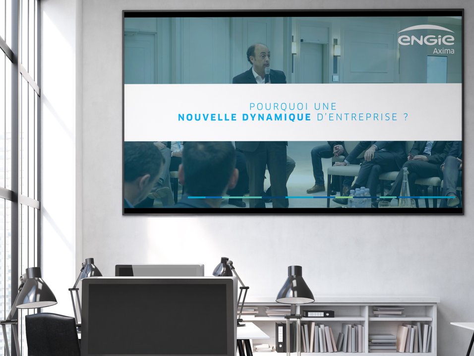 Video Marque Employeur Stratégie ENGIE Axima par l'agence Kromi