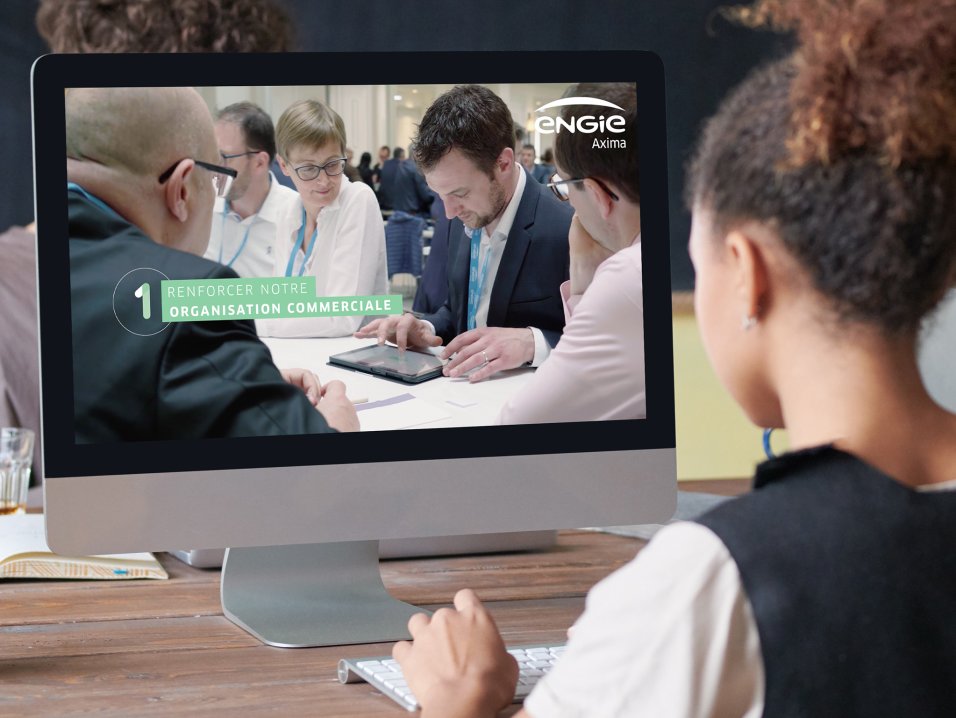 Video Marque Employeur Stratégie ENGIE Axima par l'agence Kromi
