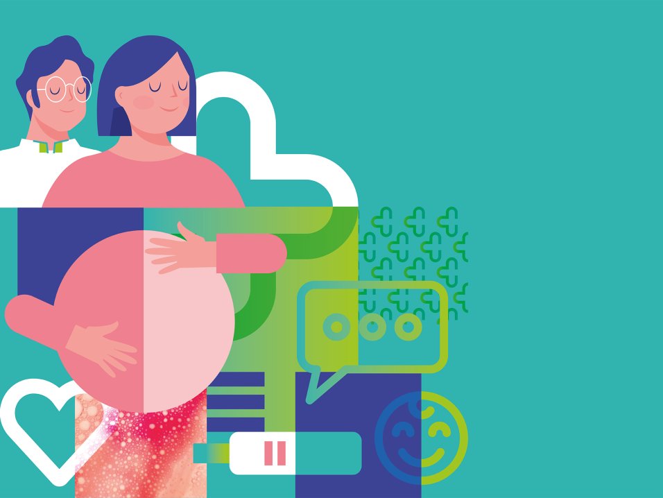 Campagne « Avant bébé » URPS Bretagne par l'agence Kromi