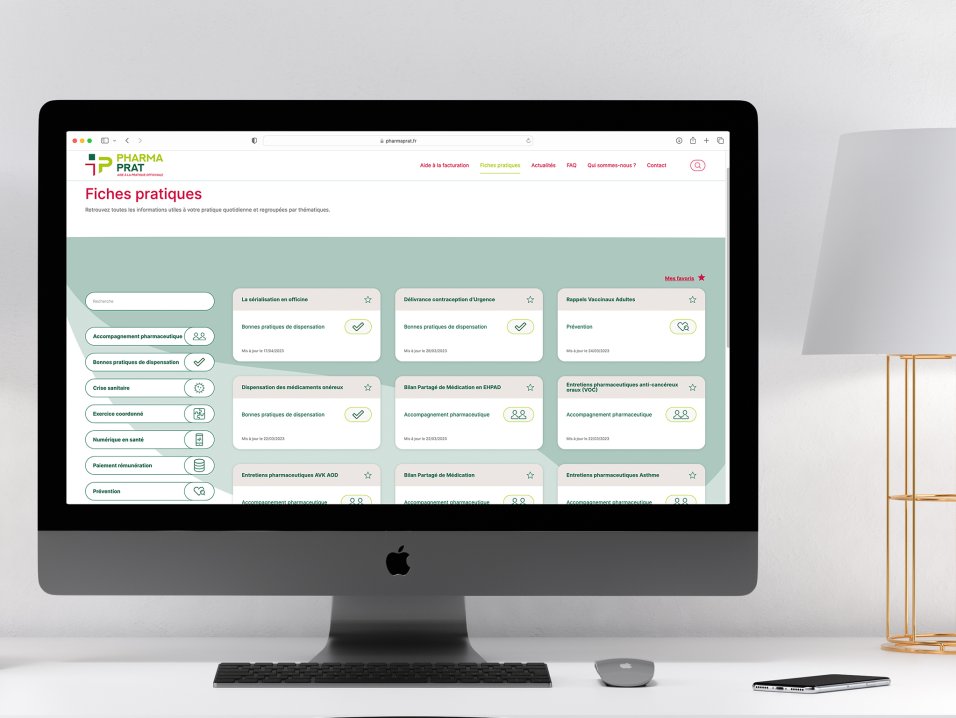 Conception d’une plateforme d’aide URPS Pays de la Loire par l'agence Kromi 