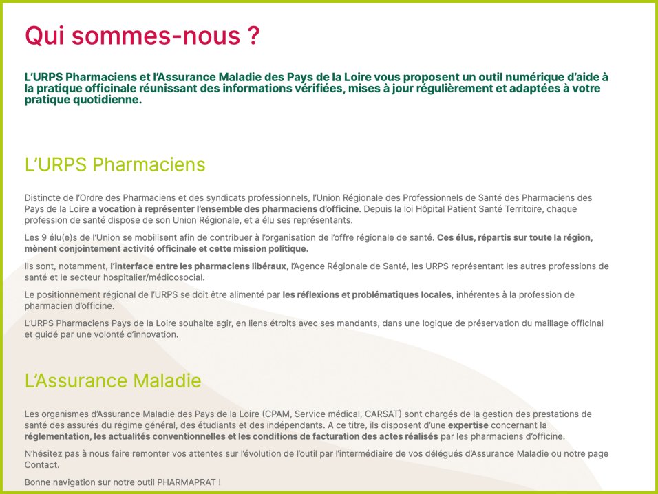 Conception d’une plateforme d’aide URPS Pays de la Loire par l'agence Kromi 