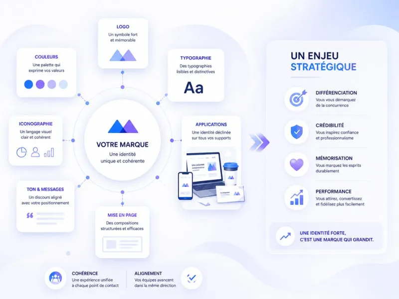 L'identité visuelle, un enjeu stratégique pour votre entreprise