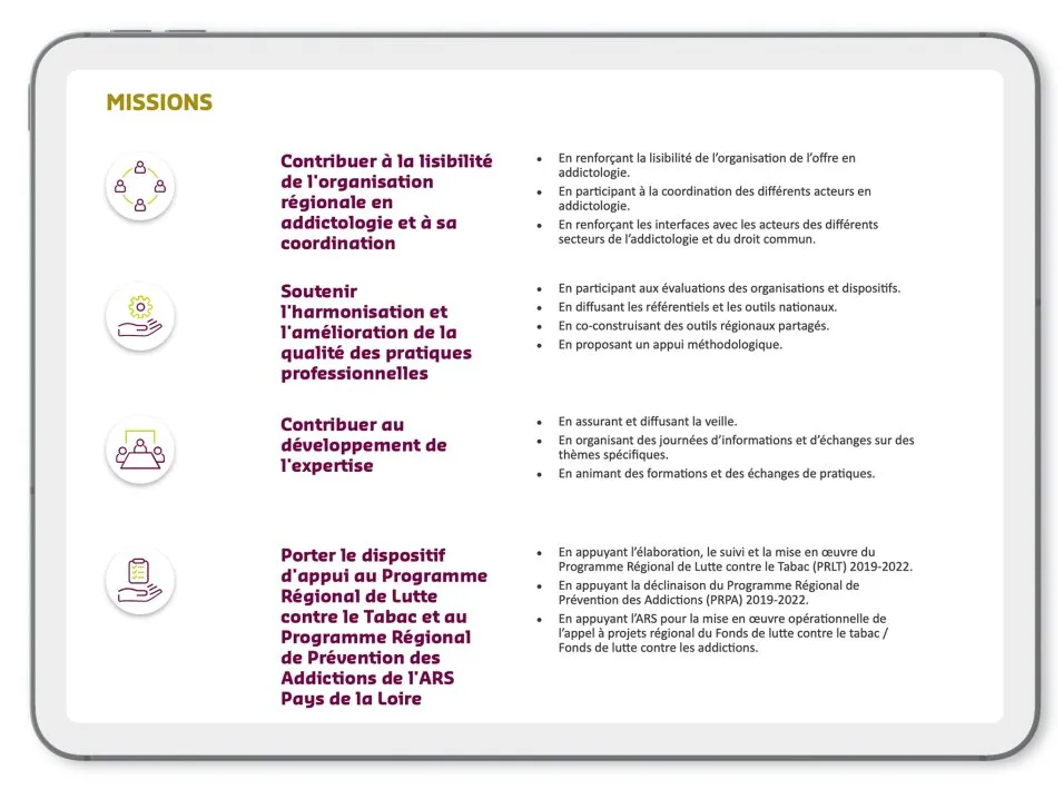 Site institutionnel Addictologie par l'agence Kromi Site institutionnel Addictologie par l'agence Kromi