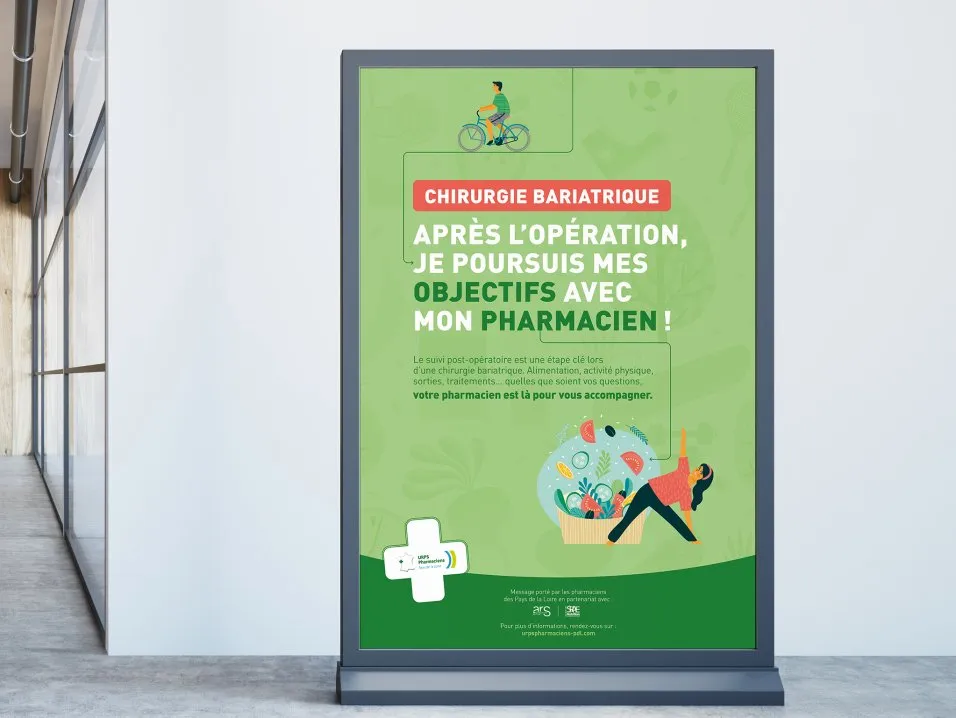 Campagne Chirurgie Bariatrique URPS Pays de la Loire par l'agence Kromi Campagne Chirurgie Bariatrique URPS Pays de la Loire par l'agence Kromi